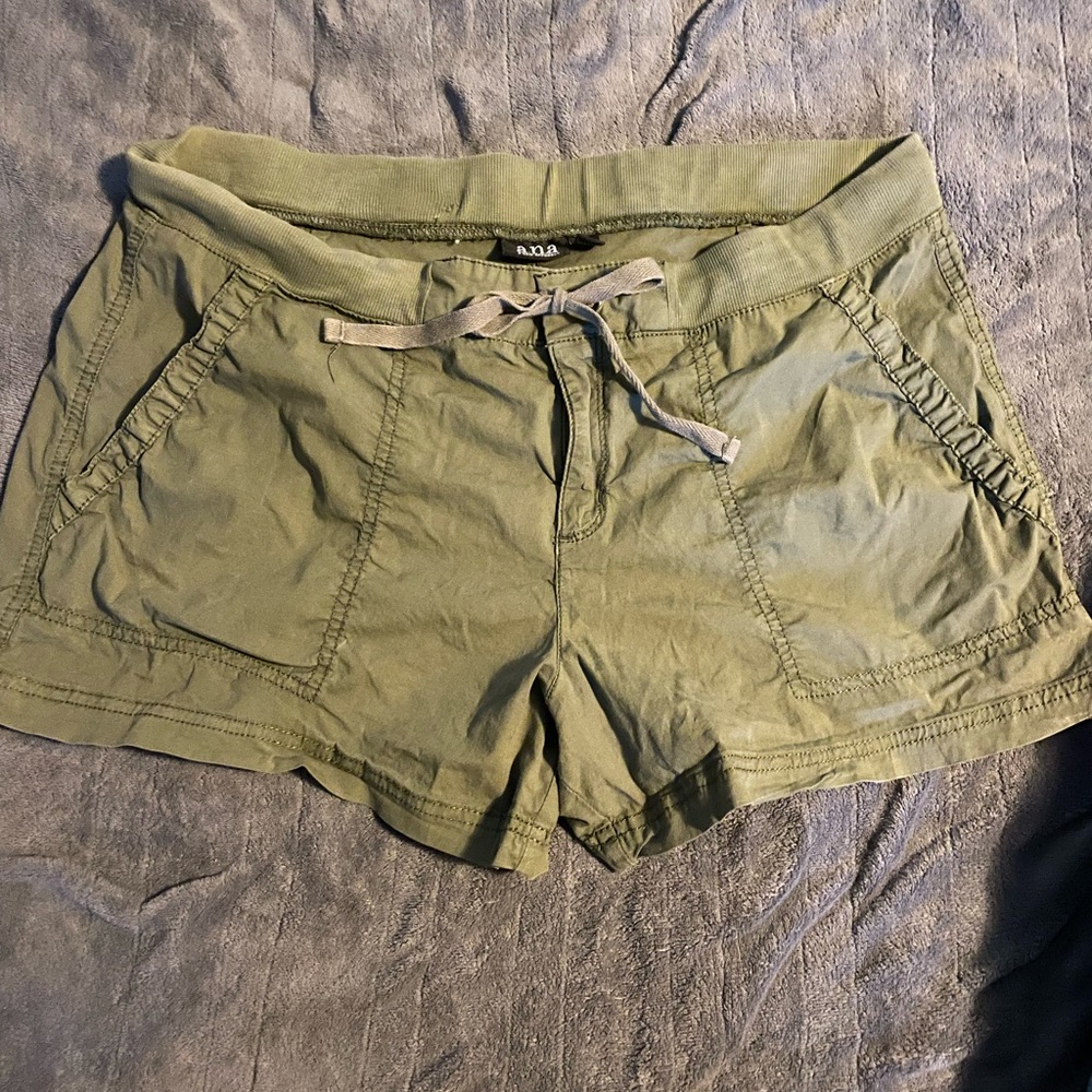Women’s shorts size 14, Ana brand, army green